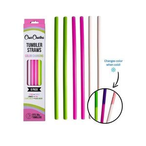 New CharCharm 30 ounce reusable straws (Stanley/ yeti) 6 pack